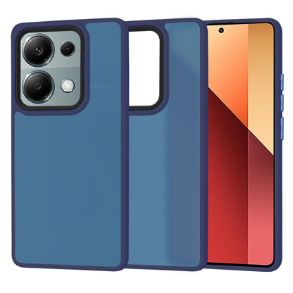 Case for Xiaomi Redmi Note 13 Pro 4G / Poco M6 Pro 4G, Techsuit, HaloFrost, Navy Blue
