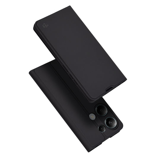 Case for Xiaomi Redmi Note 13 Pro 4G / Poco M6 Pro 4G, Techsuit, Magskin Book, Black