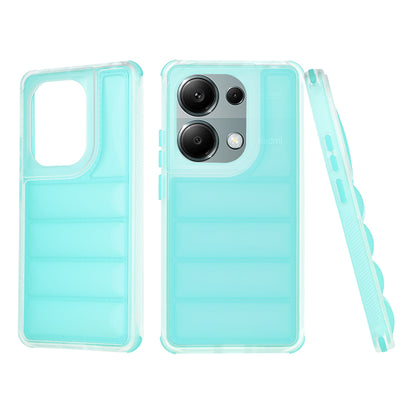 Case for Xiaomi Redmi Note 13 Pro 4G / Poco M6 Pro 4G, Techsuit, Wave Shield, Turquoise
