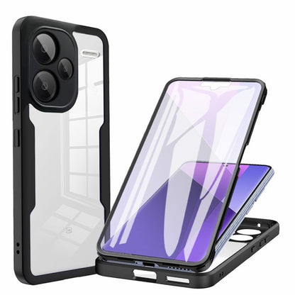 Kuori Xiaomi Redmi Note 13 Pro+:lle, Techsuit, ColorVerse 360, Musta