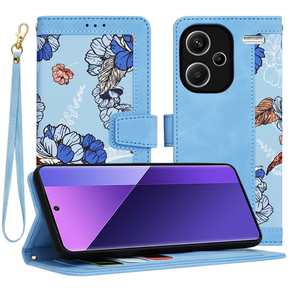 Kuori Xiaomi Redmi Note 13 Pro+:lle, Techsuit, FlipCraft, Sininen