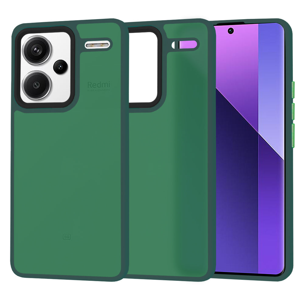Kuori Xiaomi Redmi Note 13 Pro+:lle, Techsuit, HaloFrost, Vihreä