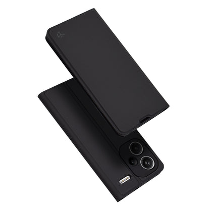 Kuori Xiaomi Redmi Note 13 Pro+:lle, Techsuit, Magskin Book, Musta