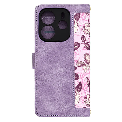 Kuori Xiaomi Redmi Note 14 4G:lle (Alueellinen), Techsuit, FlipCraft, Violetti