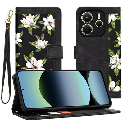 Kuori Xiaomi Redmi Note 14 4G:lle (Alueellinen), Techsuit, FlipCraft, Musta