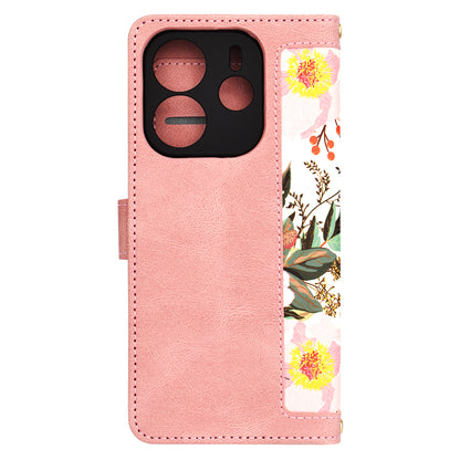 Kuori Xiaomi Redmi Note 14 4G:lle (Alueellinen), Techsuit, FlipCraft, Vaaleanpunainen