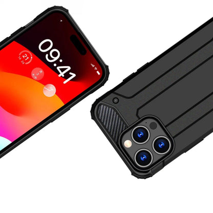 Case for Xiaomi Redmi Note 14 4G (Regional), Techsuit, Hybrid Armor, Black