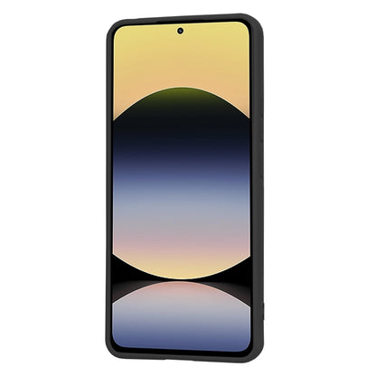 Kuori Xiaomi Redmi Note 14 4G:lle (Alueellinen), Techsuit, SoftFlex, Musta