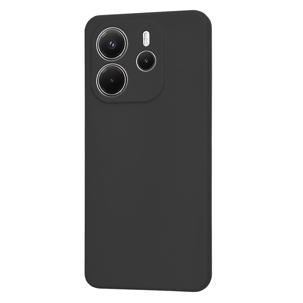 Kuori Xiaomi Redmi Note 14 4G:lle (Alueellinen), Techsuit, SoftFlex, Musta
