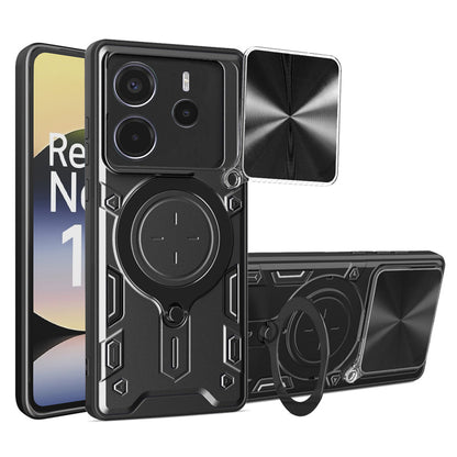 Case for Xiaomi Redmi Note 14 4G (Standard), Techsuit, CamGuard Pro, Black