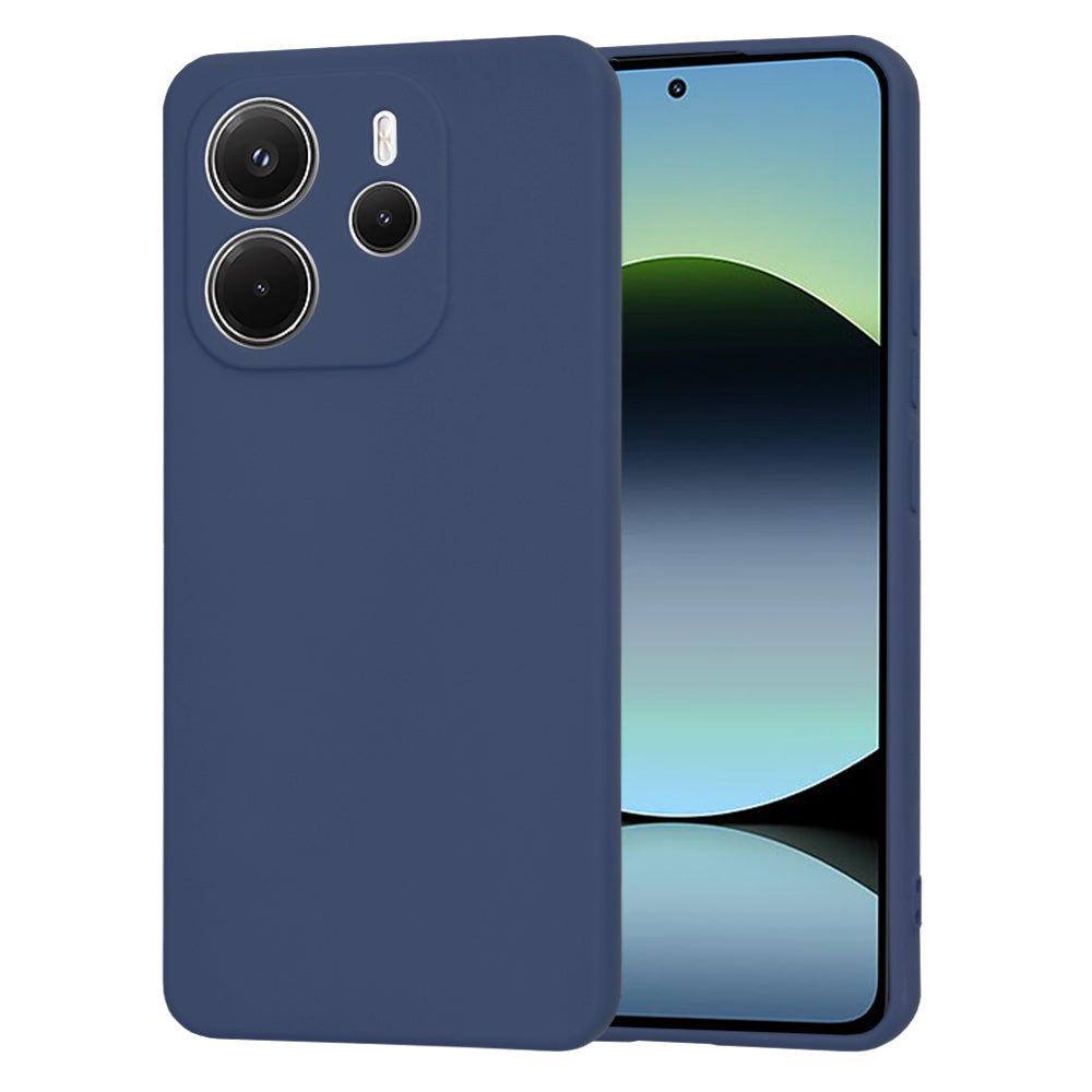 Kuori Xiaomi Redmi Note 14 4G:lle (Standard), Techsuit, SoftFlex, Laivastonsininen