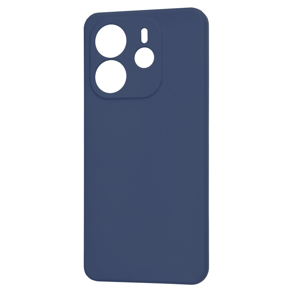 Kuori Xiaomi Redmi Note 14 4G:lle (Standard), Techsuit, SoftFlex, Laivastonsininen