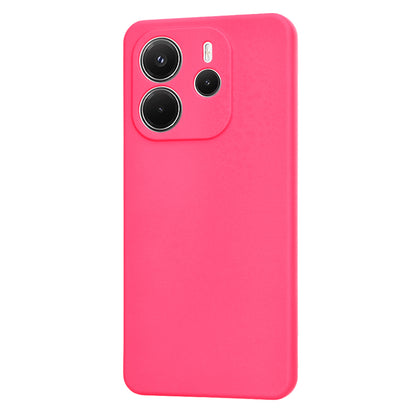 Kuori Xiaomi Redmi Note 14 4G:lle (Standard), Techsuit, SoftFlex, Tummanpunainen