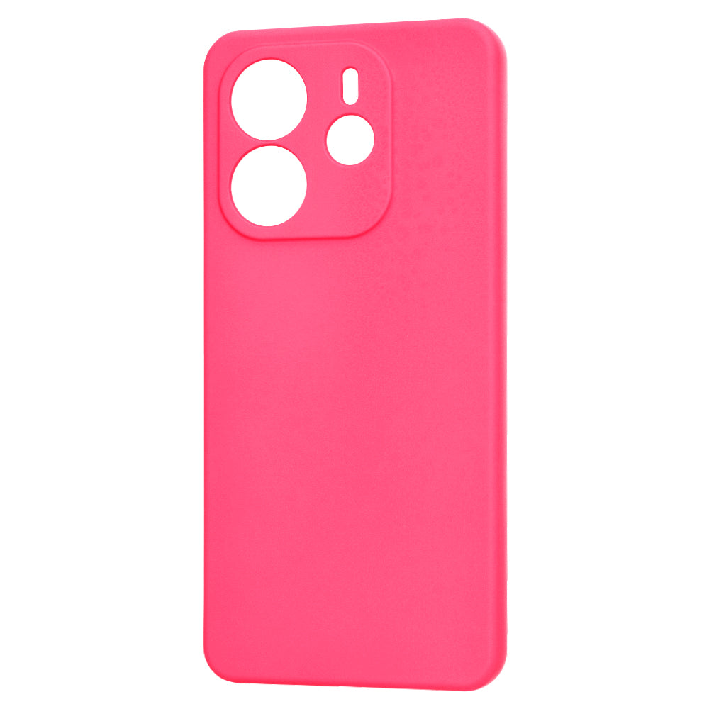 Kuori Xiaomi Redmi Note 14 4G:lle (Standard), Techsuit, SoftFlex, Tummanpunainen