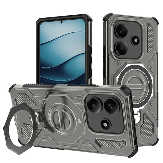 Kuori Xiaomi Redmi Note 14 5G:lle, Techsuit, Carbon Shield Pro, Savunharmaa