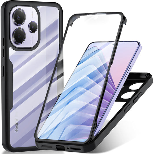 Kuori Xiaomi Redmi Note 14 5G:lle, Techsuit, ColorVerse 360, Musta
