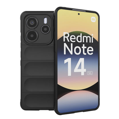 Kuori Xiaomi Redmi Note 14 5G:lle, Techsuit, Magic Shield, Musta