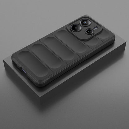 Kuori Xiaomi Redmi Note 14 5G:lle, Techsuit, Magic Shield, Musta