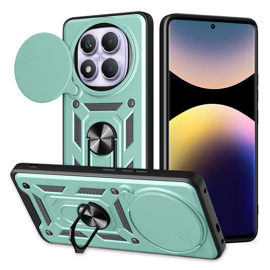 Kuori Xiaomi Redmi Note 14 Pro 4G:lle, Techsuit, CamShield, Vihreä