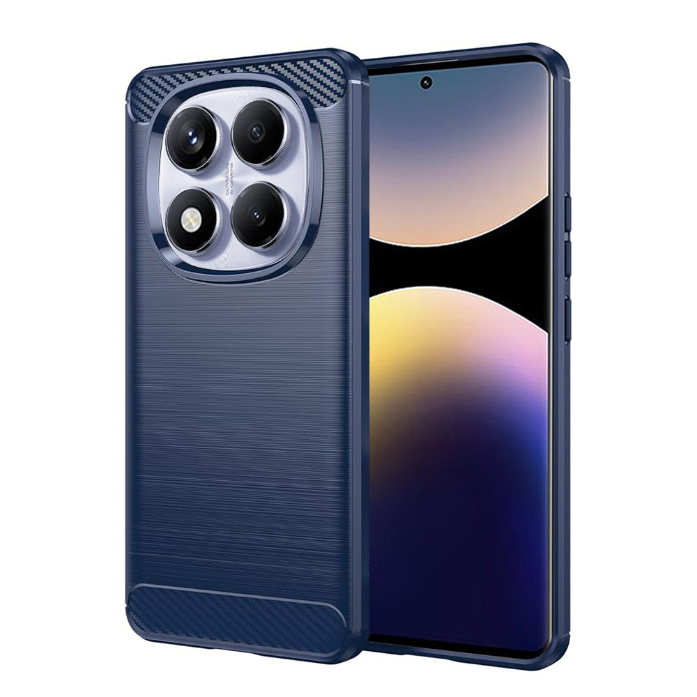 Kuori Xiaomi Redmi Note 14 Pro 4G:lle, Techsuit, Hiili, Sininen