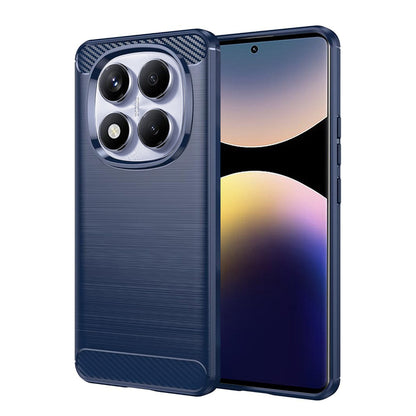 Kuori Xiaomi Redmi Note 14 Pro 4G:lle, Techsuit, Hiili, Sininen