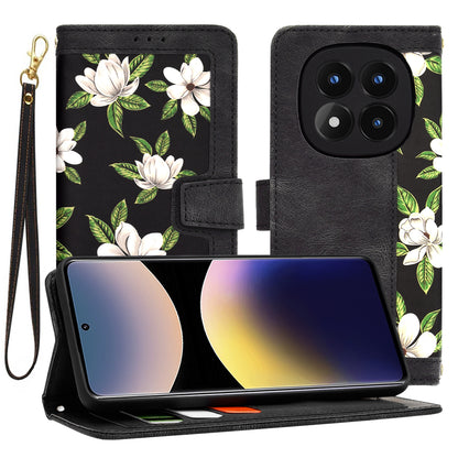 Kuori Xiaomi Redmi Note 14 Pro 4G:lle, Techsuit, FlipCraft, Musta
