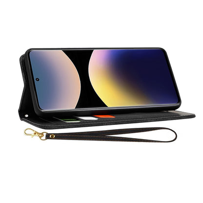 Kuori Xiaomi Redmi Note 14 Pro 4G:lle, Techsuit, FlipCraft, Musta