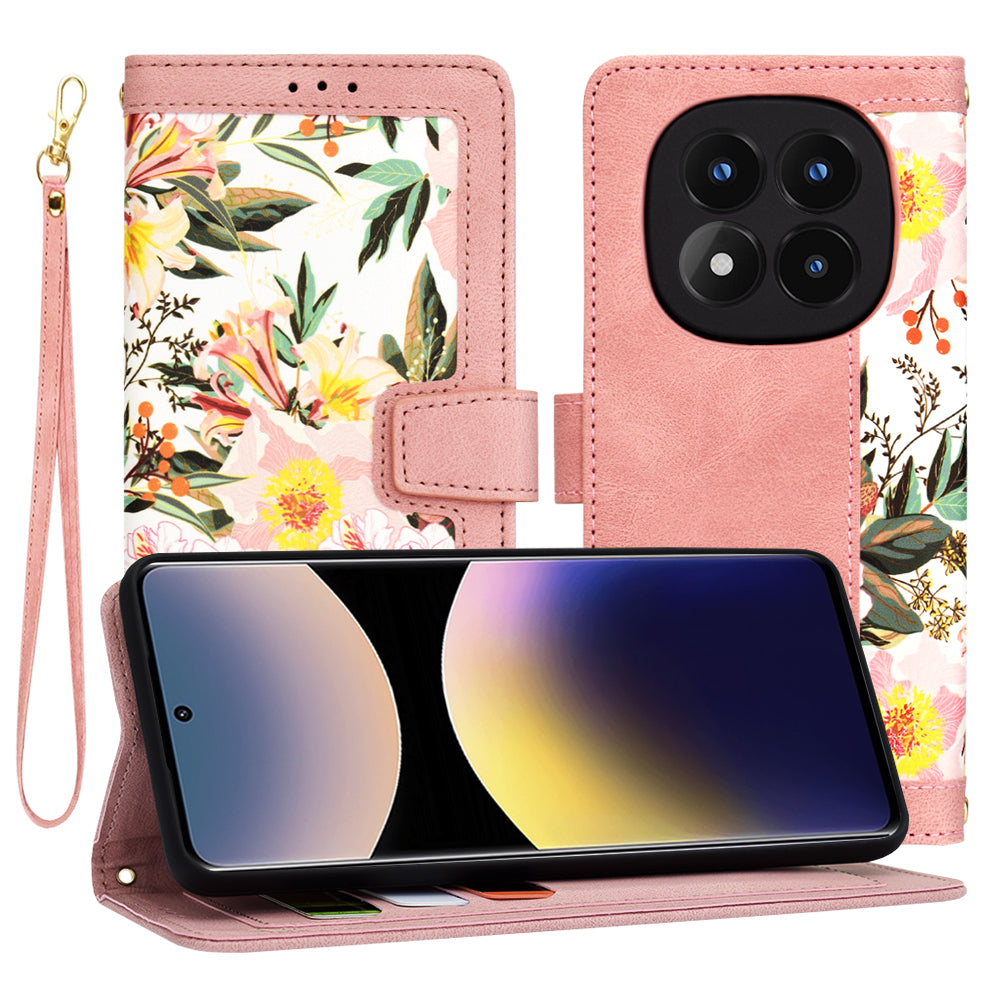 Kuori Xiaomi Redmi Note 14 Pro 4G:lle, Techsuit, FlipCraft, Vaaleanpunainen