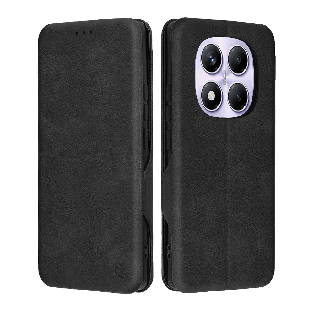 Case for Xiaomi Redmi Note 14 Pro 4G, Techsuit, Safe Wallet Plus, Black