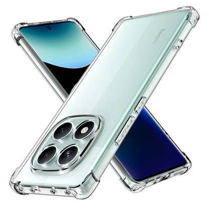 Case for Xiaomi Redmi Note 14 Pro 4G, Techsuit, Shockproof Clear, Transparent