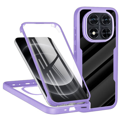 Kuori Xiaomi Redmi Note 14 Pro+ 5G / Note 14 Pro 5G / Poco X7:lle, Techsuit, ColorVerse 360, Violetti