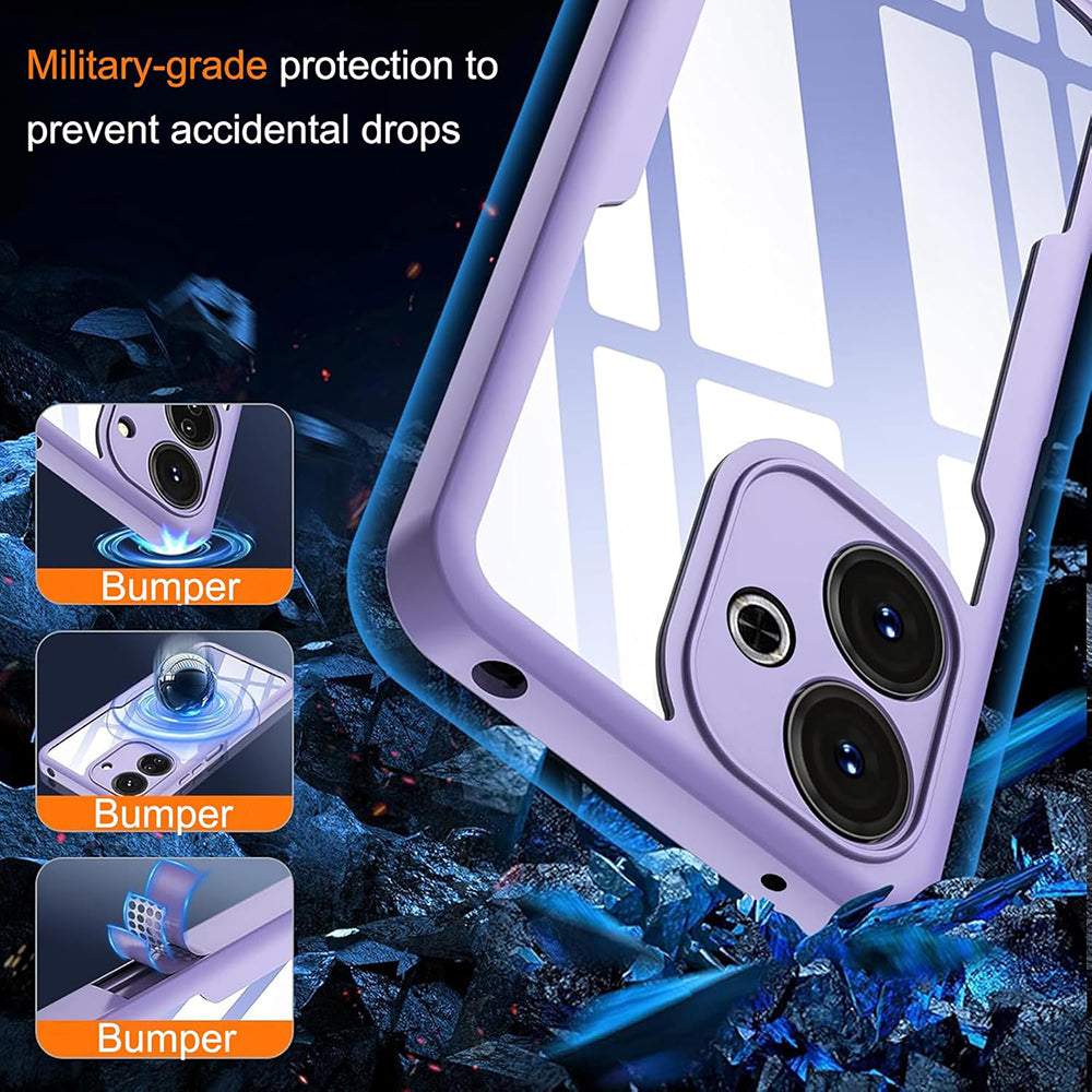 Kuori Xiaomi Redmi Note 14 Pro+ 5G / Note 14 Pro 5G / Poco X7:lle, Techsuit, ColorVerse 360, Musta
