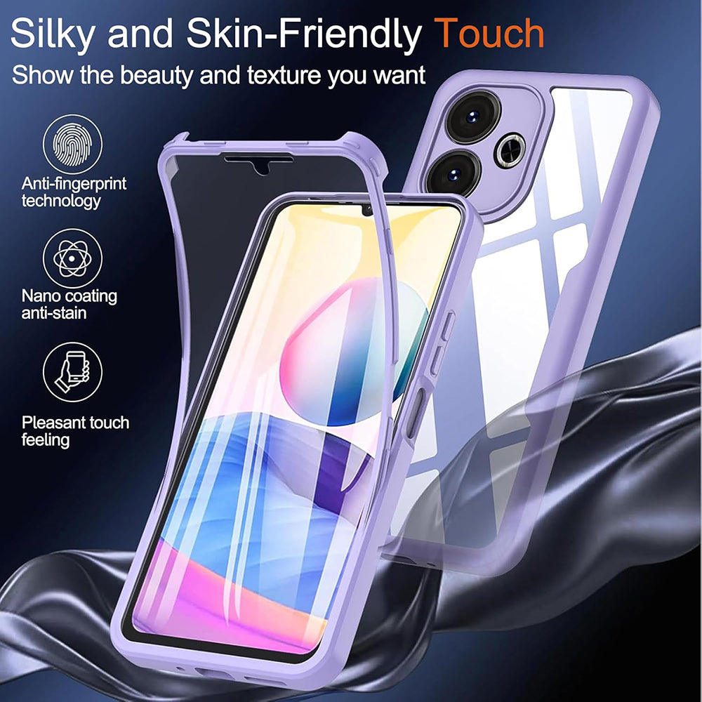 Kuori Xiaomi Redmi Note 14 Pro+ 5G / Note 14 Pro 5G / Poco X7:lle, Techsuit, ColorVerse 360, Musta