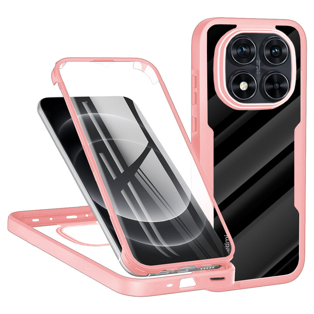 Kuori Xiaomi Redmi Note 14 Pro+ 5G / Note 14 Pro 5G / Poco X7:lle, Techsuit, ColorVerse 360, vaaleanpunainen