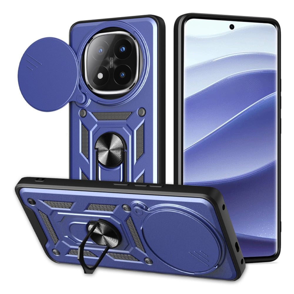 Kuori Xiaomi Redmi Note 14 Pro+ 5G:lle, Techsuit, CamShield, Sininen