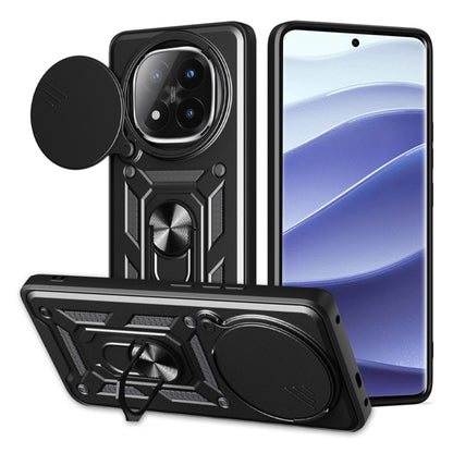 Kuori Xiaomi Redmi Note 14 Pro+ 5G:lle, Techsuit, CamShield, Musta