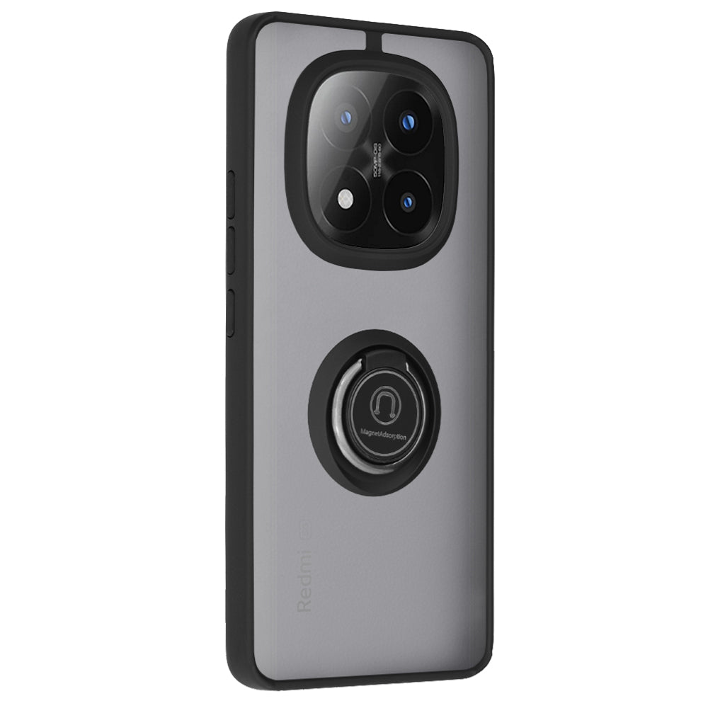 Kuori Xiaomi Redmi Note 14 Pro+ 5G:lle, Techsuit, Glinth, Musta