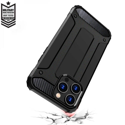 Case for Xiaomi Redmi Note 14 Pro+ 5G, Techsuit, Hybrid Armor, Black