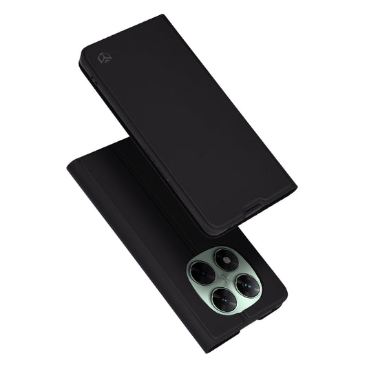 Kuori Xiaomi Redmi Note 14 Pro+ 5G:lle, Techsuit, Magskin Book, Musta