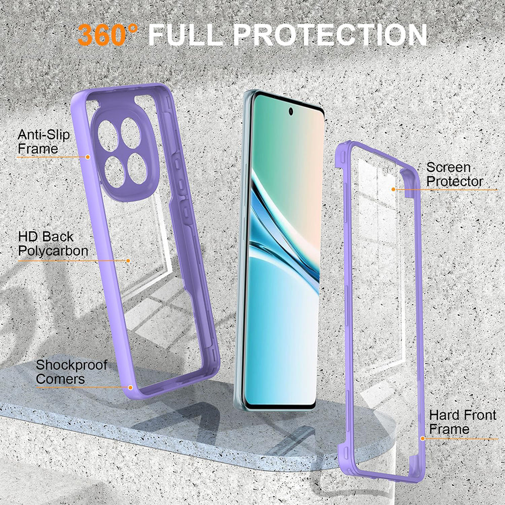 Suojakotelo Xiaomi Redmi Note 15 4G:lle, Techsuit, ColorVerse 360, Violetti