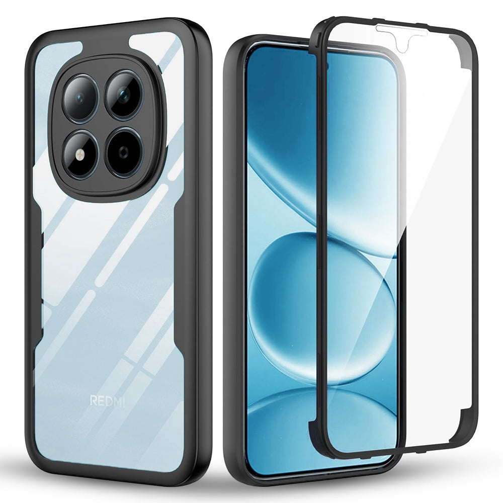 Suojakotelo Xiaomi Redmi Note 15 Pro 4G:lle, Techsuit, ColorVerse 360, Musta