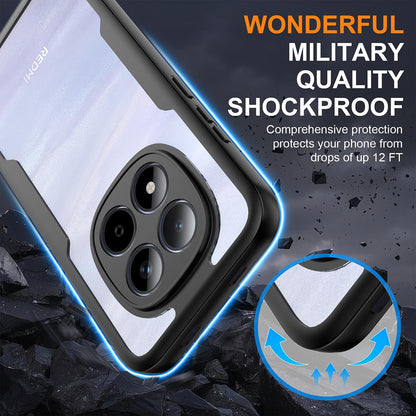 Suojakotelo Xiaomi Redmi Note 15 Pro 4G:lle, Techsuit, ColorVerse 360, Musta