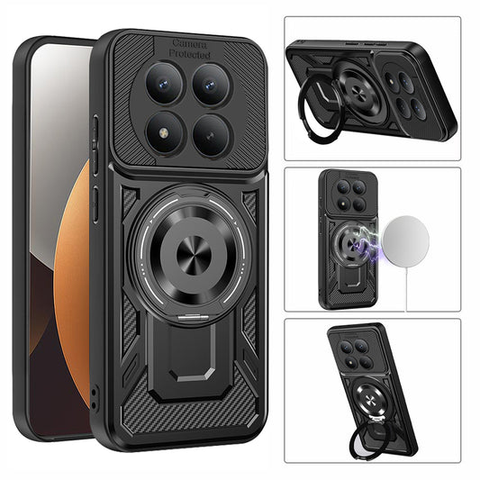 Suojakotelo Xiaomi Redmi Note 15 Pro 4G:lle, Techsuit, RuggedCam, Sininen