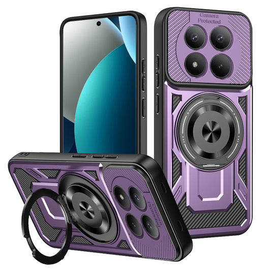 Kuori Xiaomi Redmi Note 15 Pro 4G:lle, Techsuit, RuggedCam, Violetti