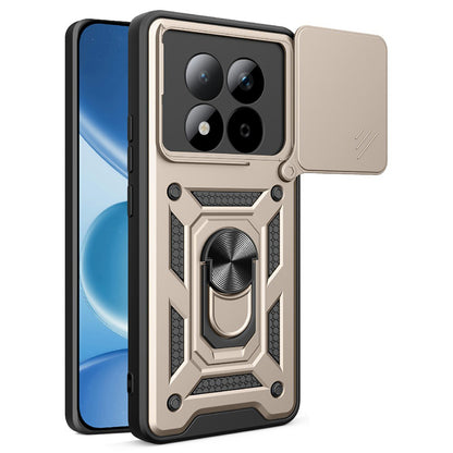 Suojakotelo Xiaomi Redmi Note 15 Pro 5G:lle, Techsuit, CamShield, Kultainen