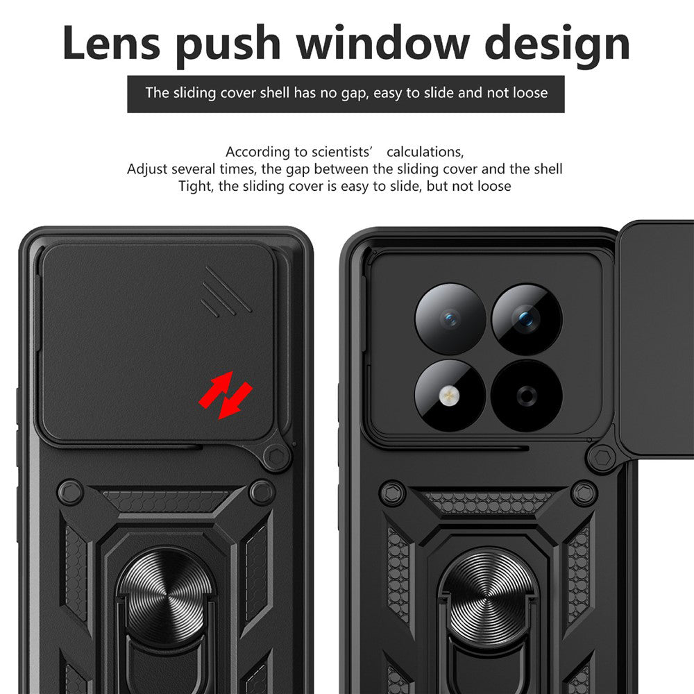 Suojakotelo Xiaomi Redmi Note 15 Pro 5G:lle, Techsuit, CamShield, Kultainen