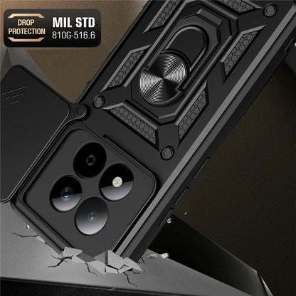 Suojakotelo Xiaomi Redmi Note 15 Pro 5G:lle, Techsuit, CamShield, Musta