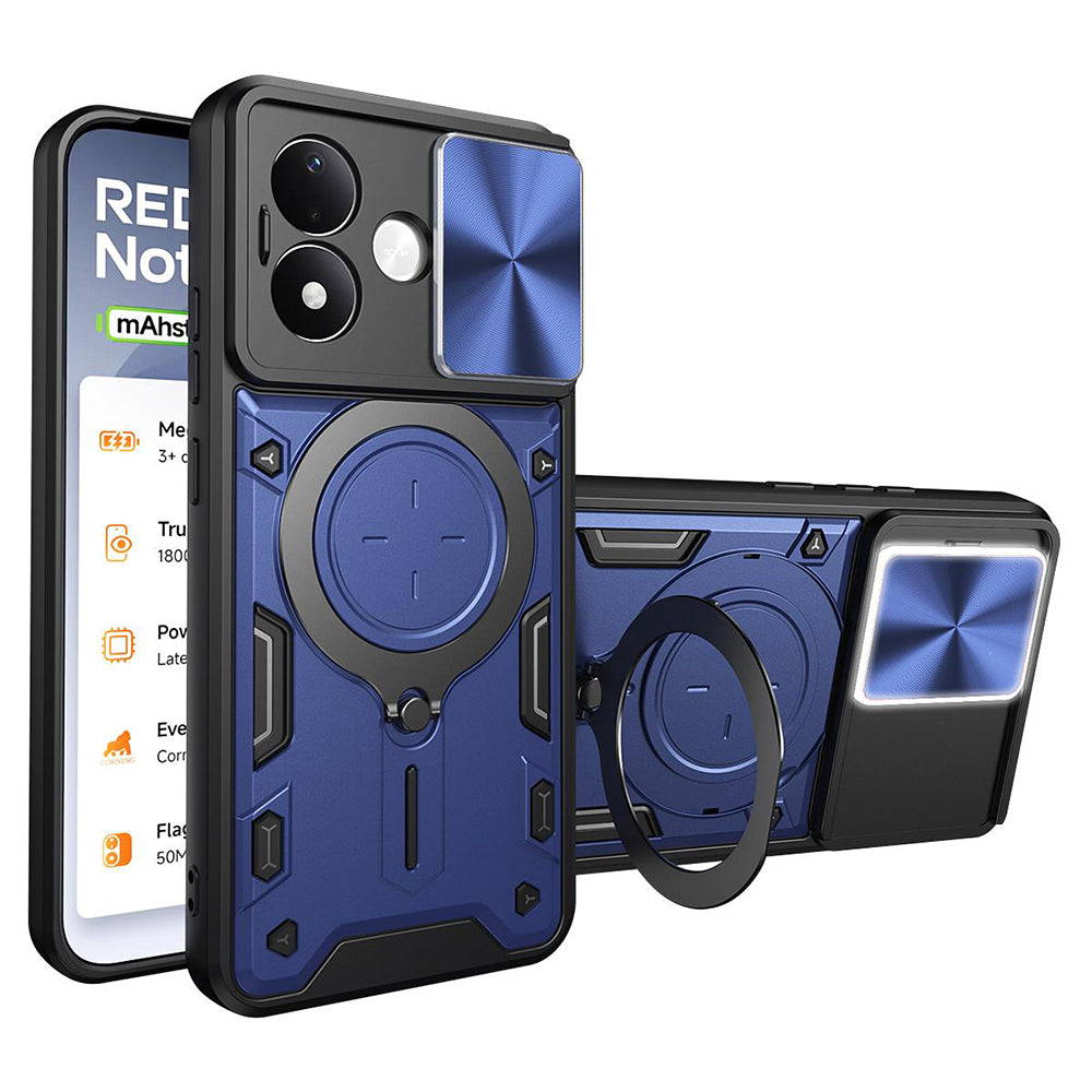 Case for Xiaomi Redmi Note 17 4G / Note 17 5G, Techsuit, CamGuard Pro, Blue
