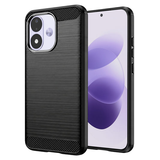 Kotelo Xiaomi Redmi Note 17 4G / Note 17 5G -puhelimelle, Techsuit, Carbon, musta