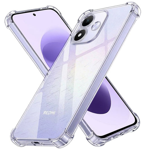 Suojakuori Xiaomi Redmi Note 17 4G / Note 17 5G -puhelimelle, Techsuit, iskunkestävä, läpinäkyvä, kirkas